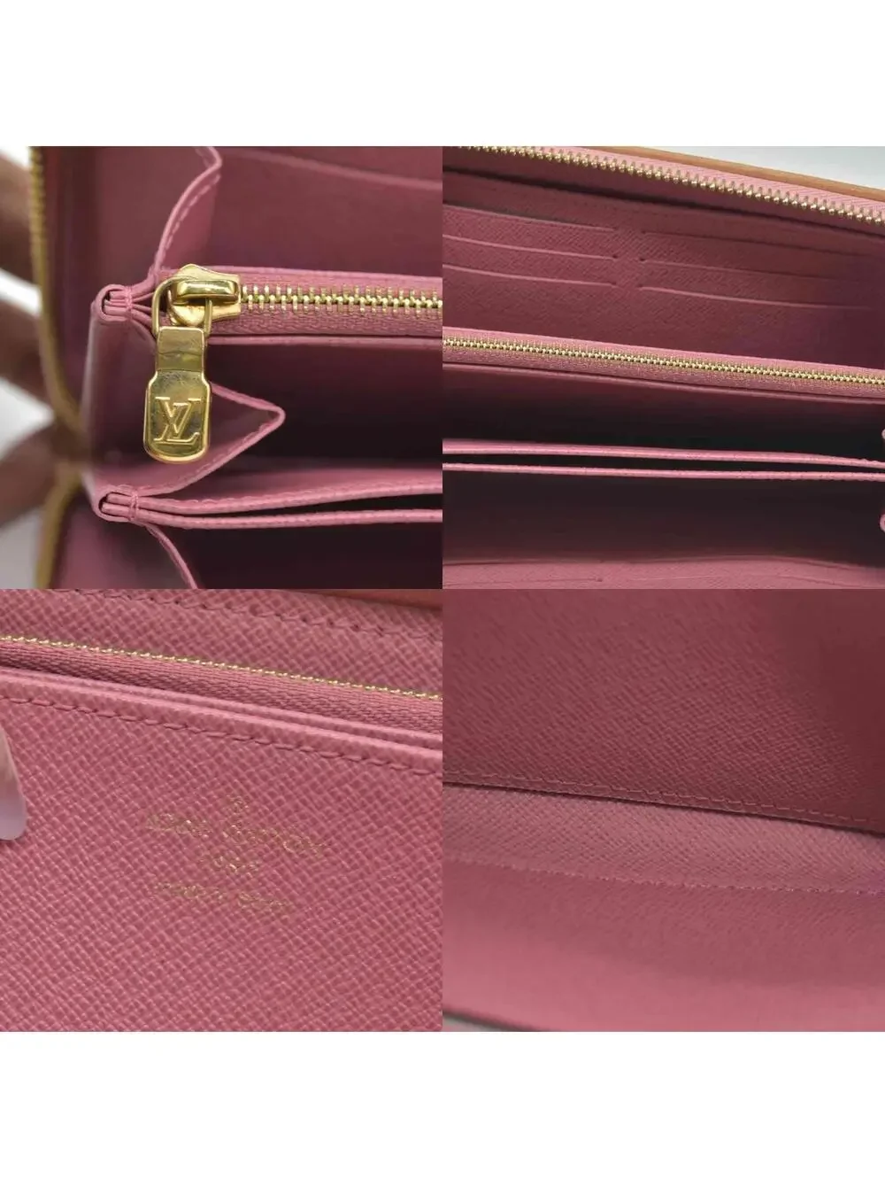 $1060 Louis Vuitton Denim Monogram Jacquard Zippy Wallet - Picture 5 of 15